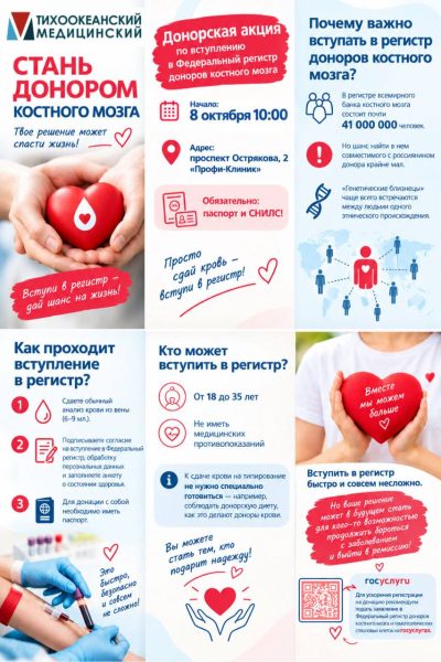 Сделайте доброе дело, которое может спасти жизнь!
